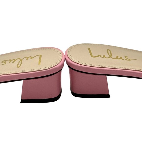 Lulus Janiya 8 Women Light Pink High Heel Sandals - Picture 5 of 11